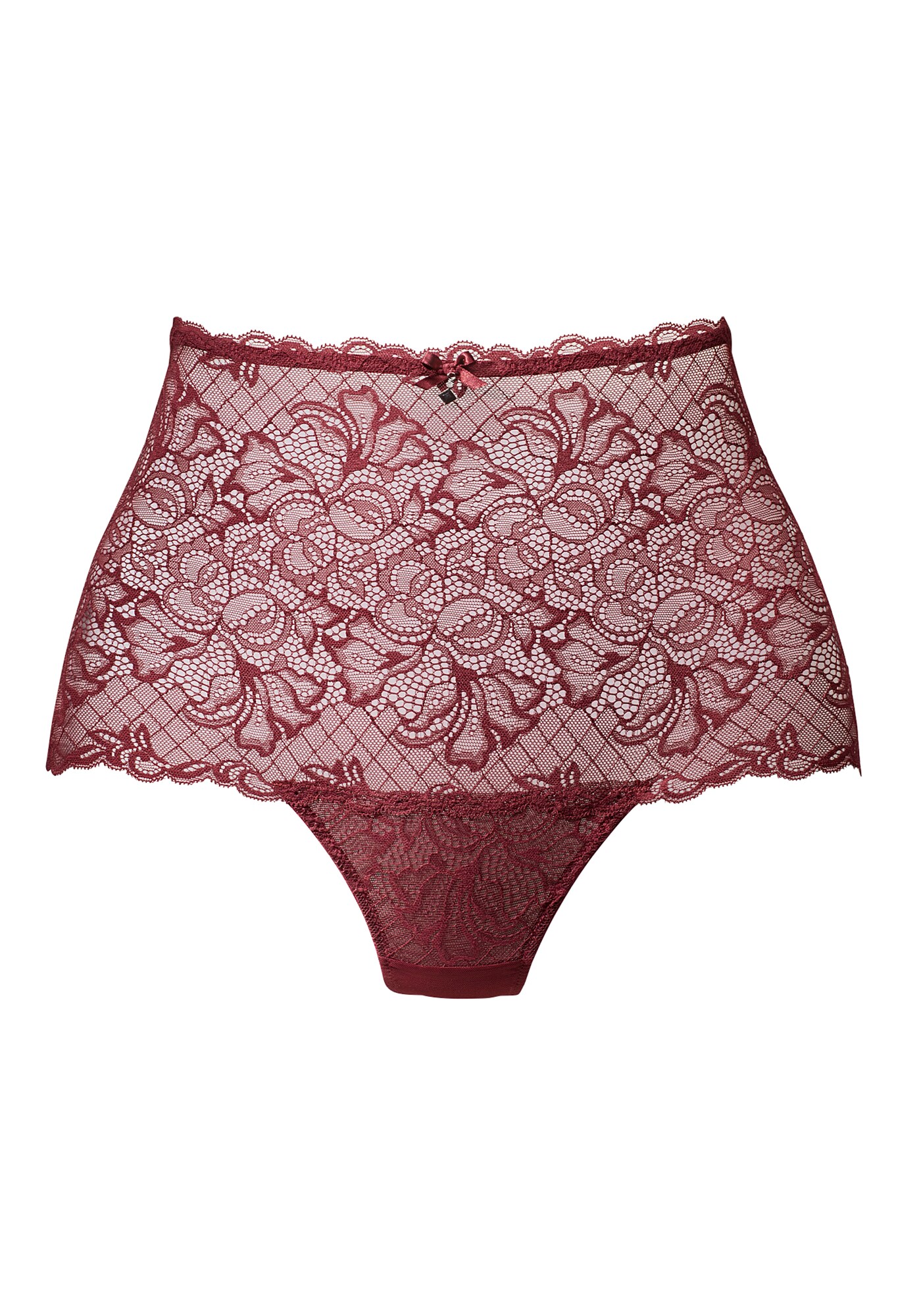 LASCANA Tanga  roşu închis