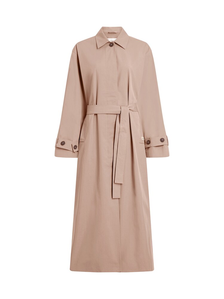 Calvin Klein Jeans Mantel Damen Größe S beige