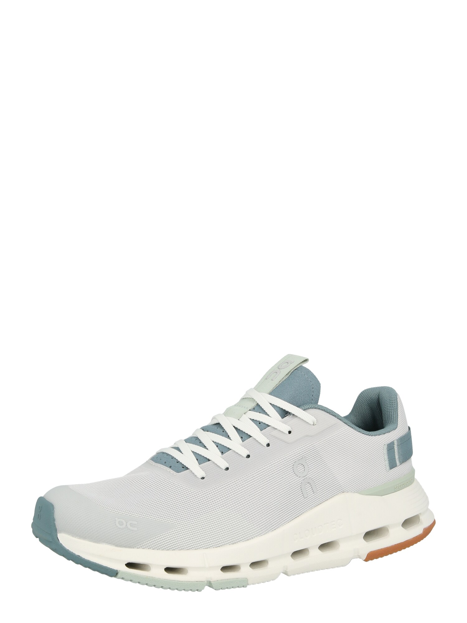 On Sneaker low 'Cloudnova Form 2'  cyan / gri deschis