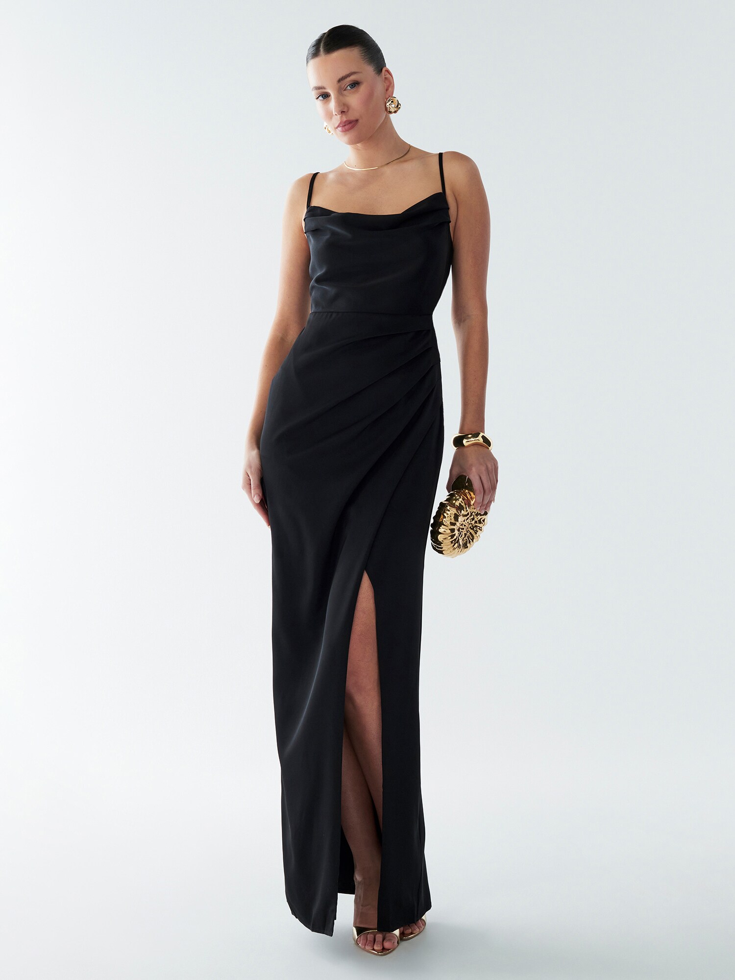 BWLDR Rochie Reenie  negru