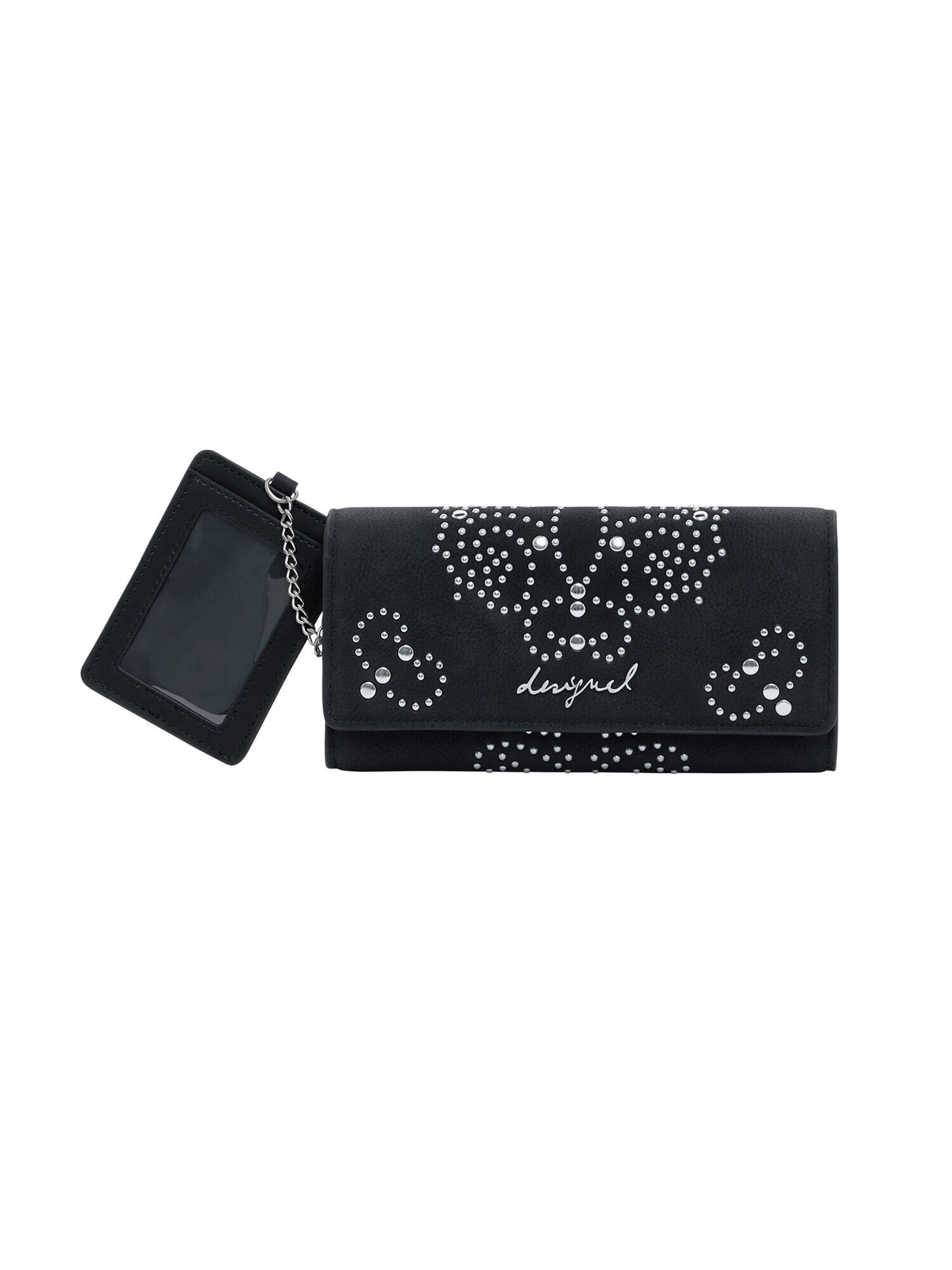 Desigual Portemonnee Zwart / Zilver
