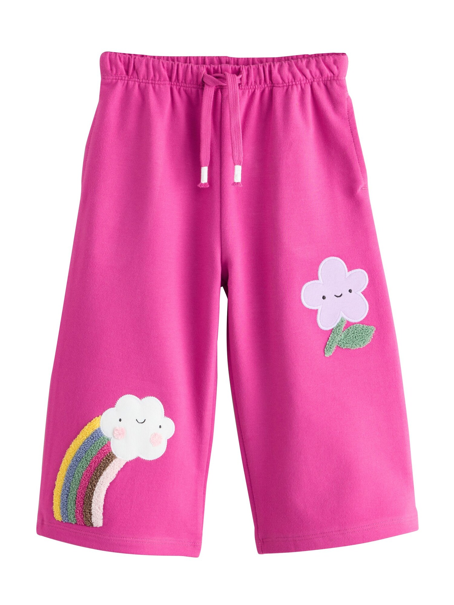 Next Pantaloni galben lămâie / mov lavandă / roz / alb natural
