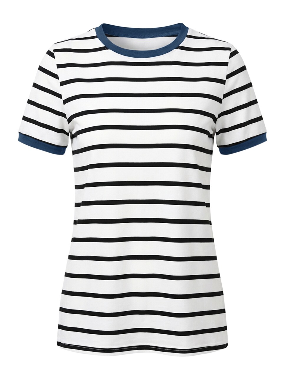 T-shirt duvblå / svart