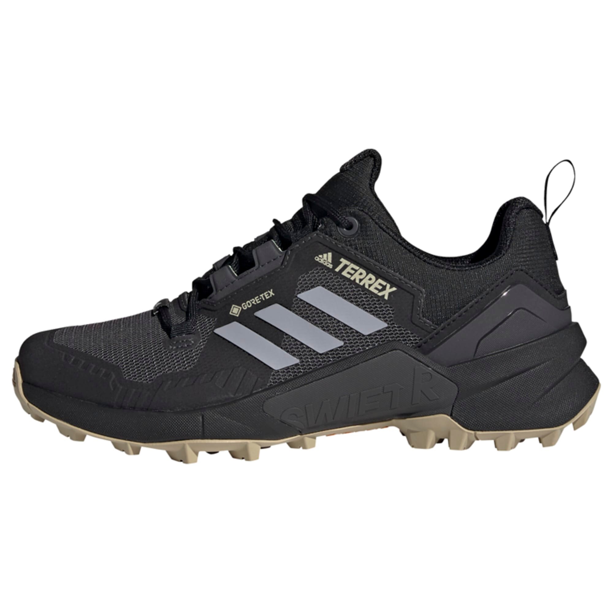 ADIDAS TERREX Nizki čevelj 'Swift R3 Gore-Tex'  svetlo siva / črna