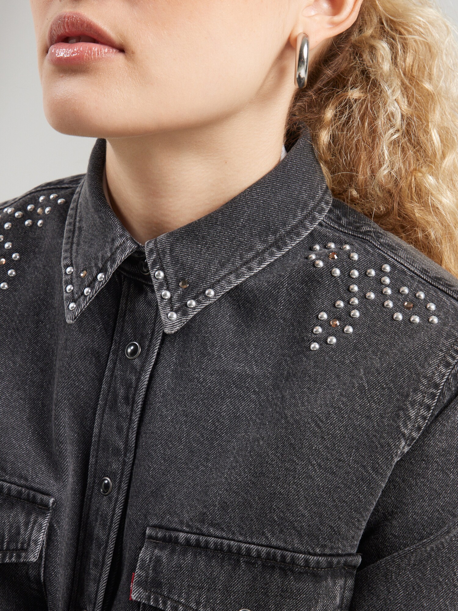 LEVI'S ® Blúzka 'Essential' čierny denim (obrázok 5)