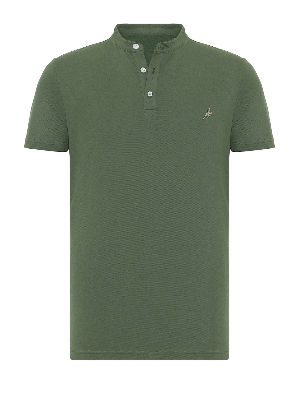 T-shirt brun / grön