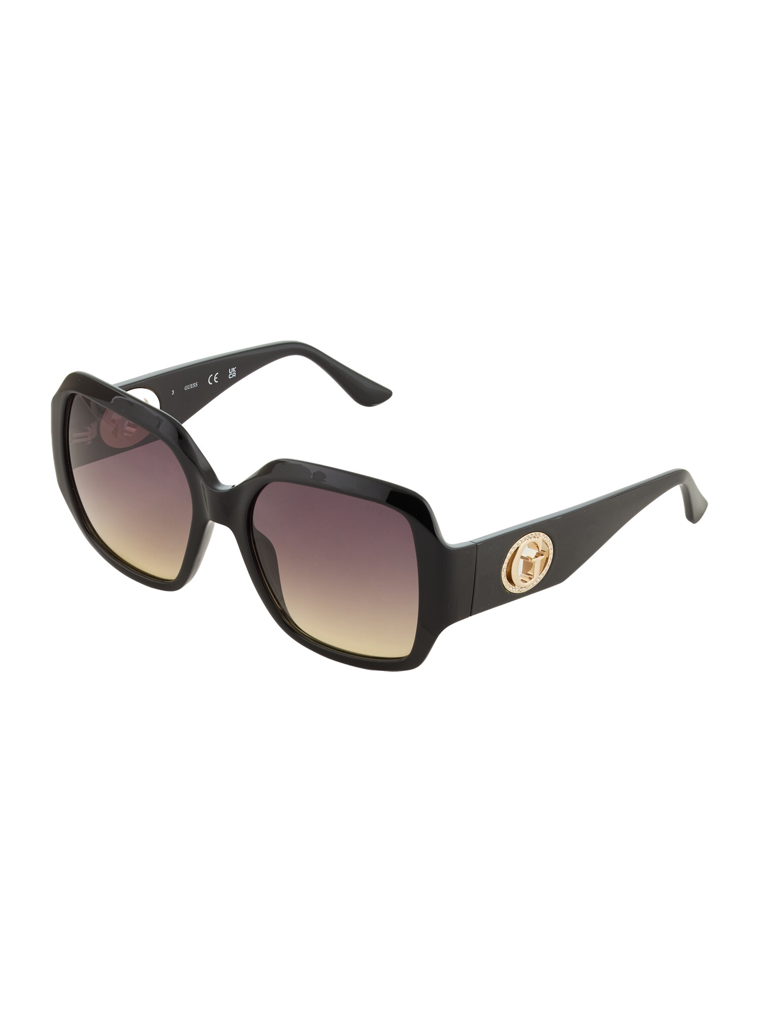 GUESS Ochelari de soare  negru
