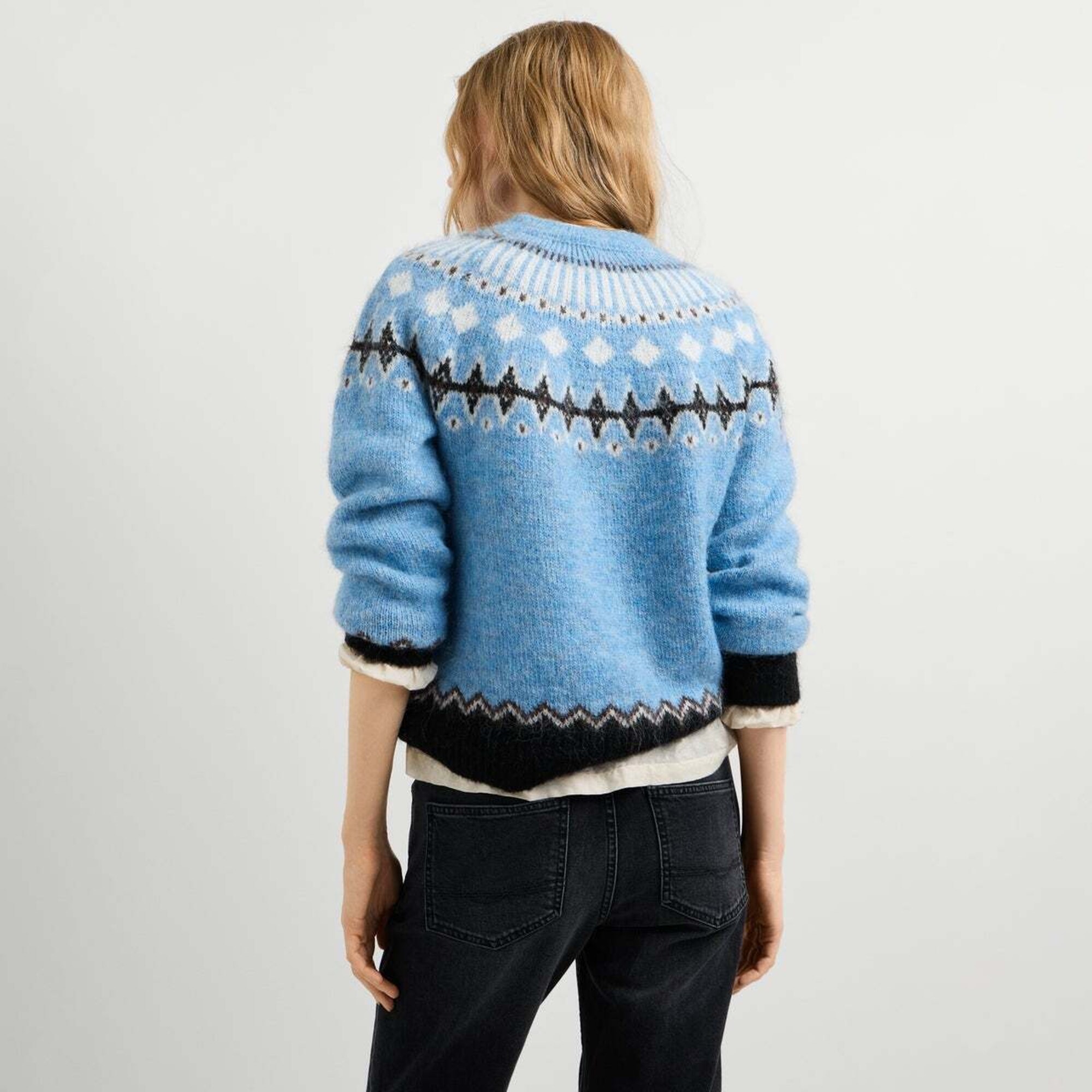 Pepe Jeans Jersey 'Allura'  azul oscuro / negro / blanco – imagen 4