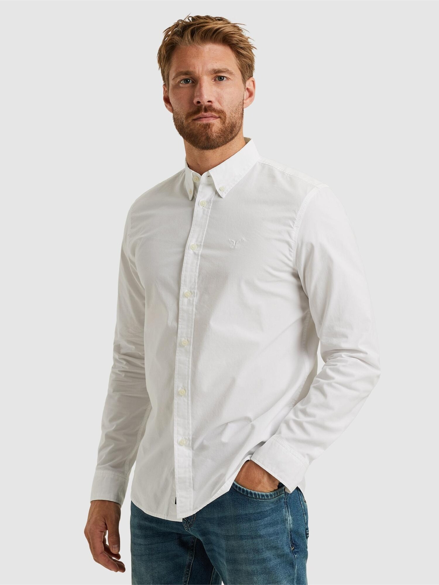 Pme Legend Shirt 'American Classic Shirt' Wit