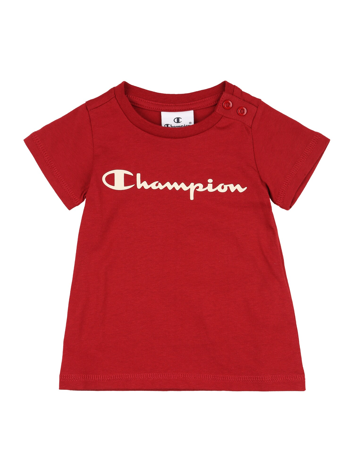 Champion Authentic Athletic Apparel Marškinėliai  ugnies raudona