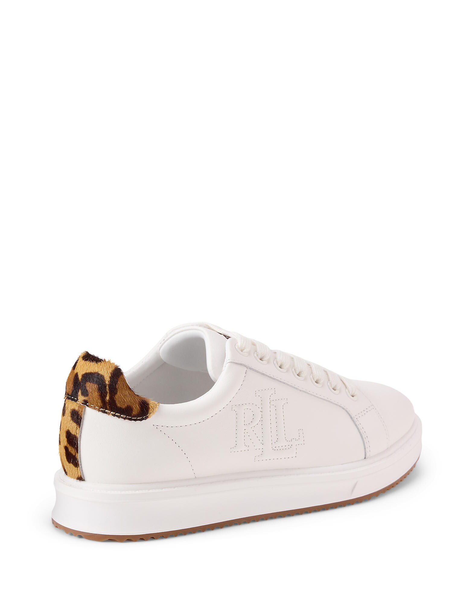 Lauren Ralph Lauren Zapatillas deportivas bajas 'AINSLEY'  marrón / marrón claro / negro / blanco – imagen 4