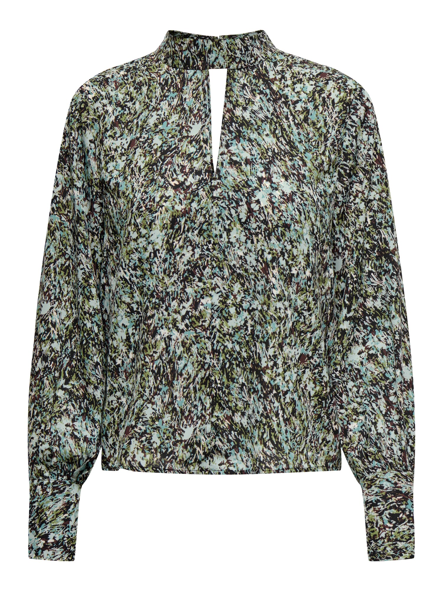 JDY Bluză  verde / verde pastel / negru