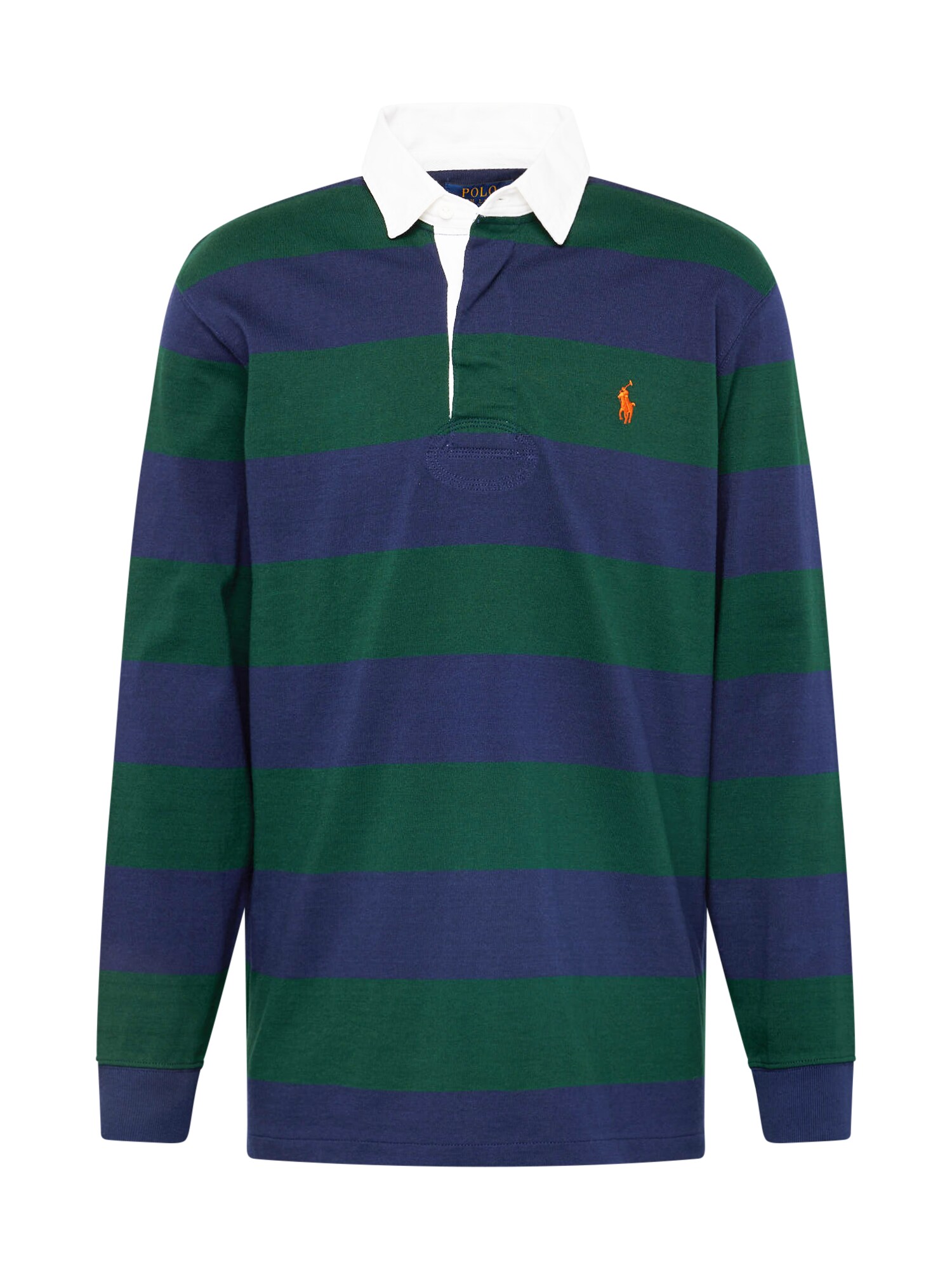 Polo Ralph Lauren Majica  mornarsko plava / zelena / narančasta / bijela