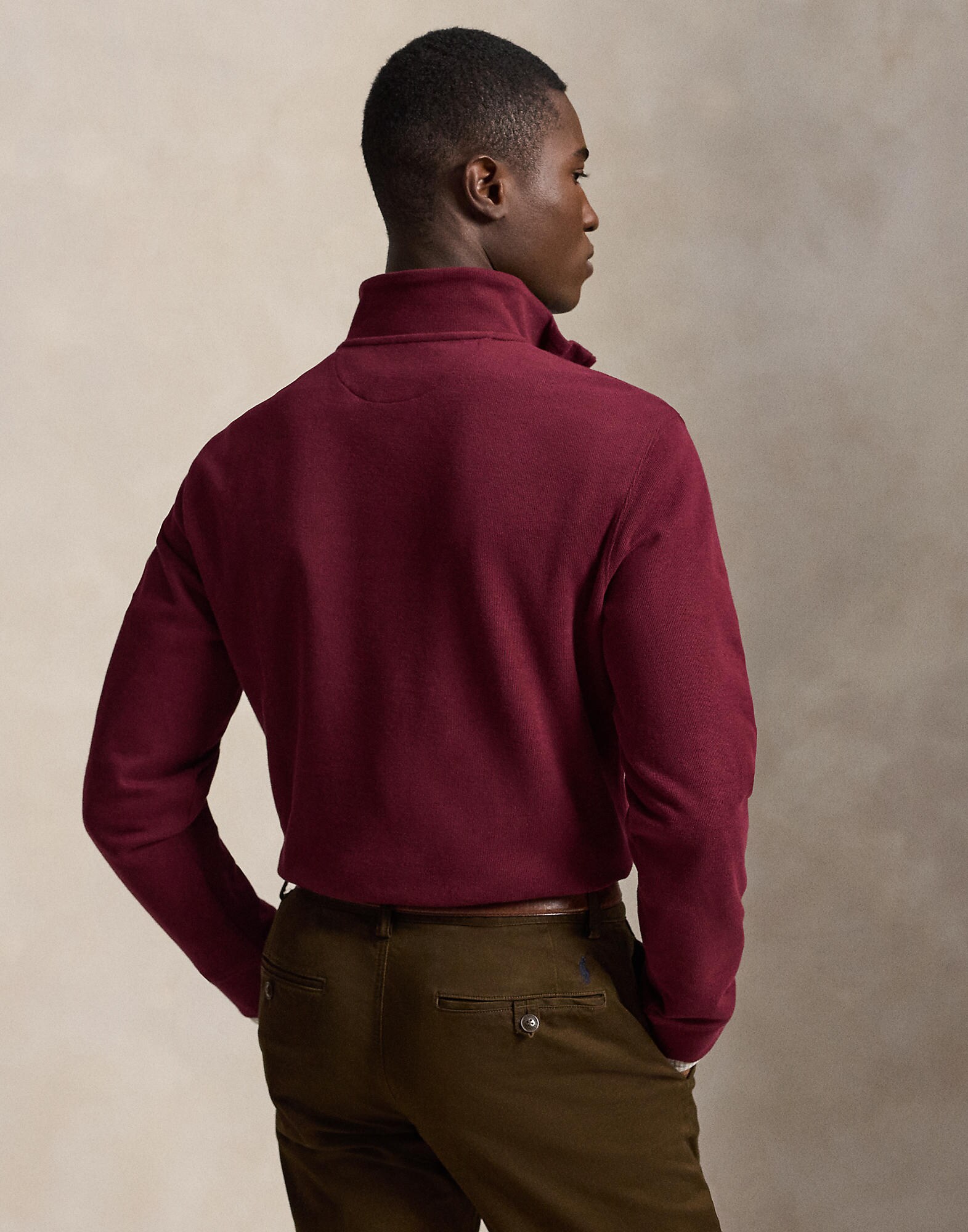 Polo Ralph Lauren Jersey  rojo vino – imagen 4