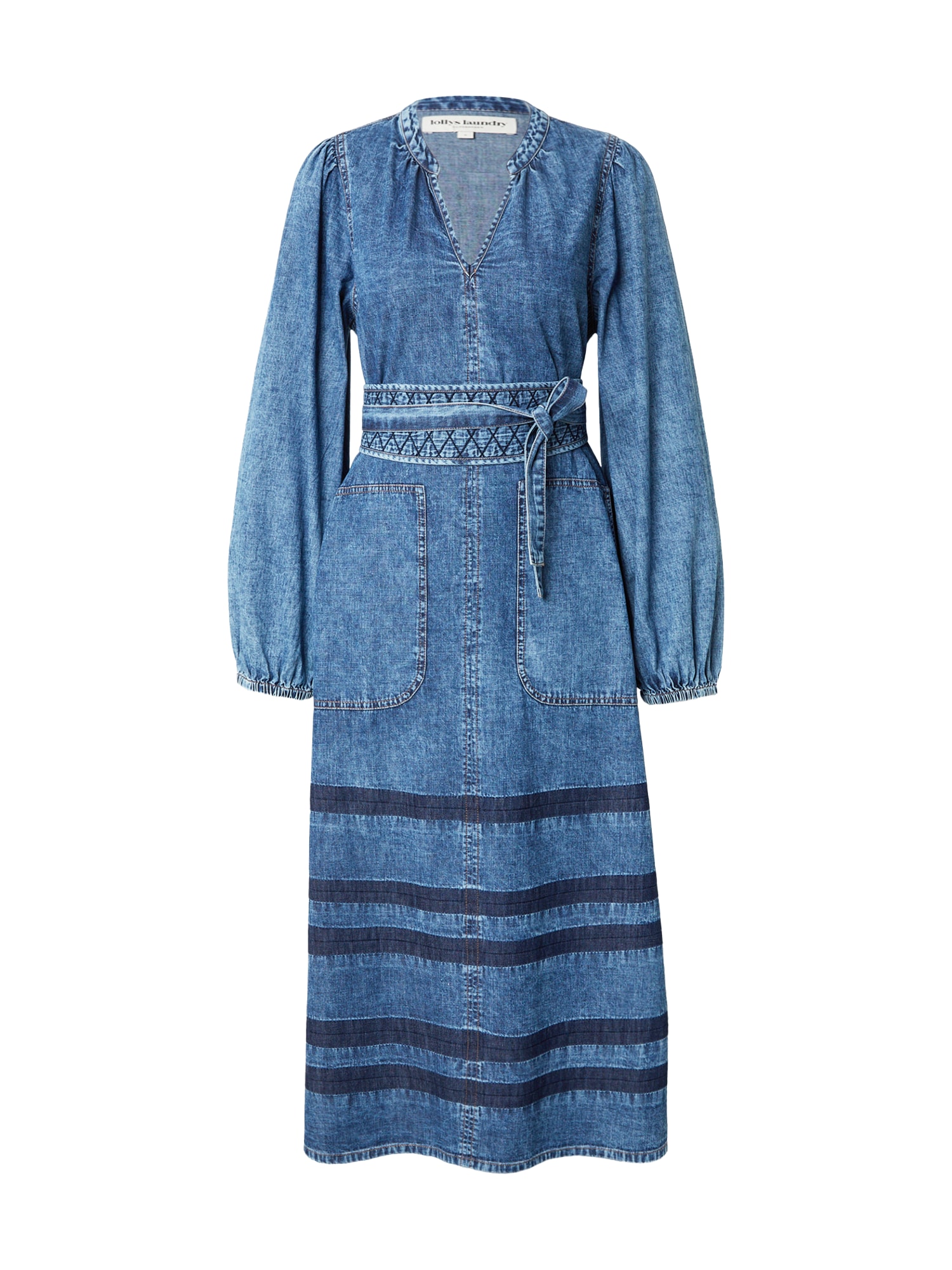 Lollys Laundry Rochie Paris albastru denim