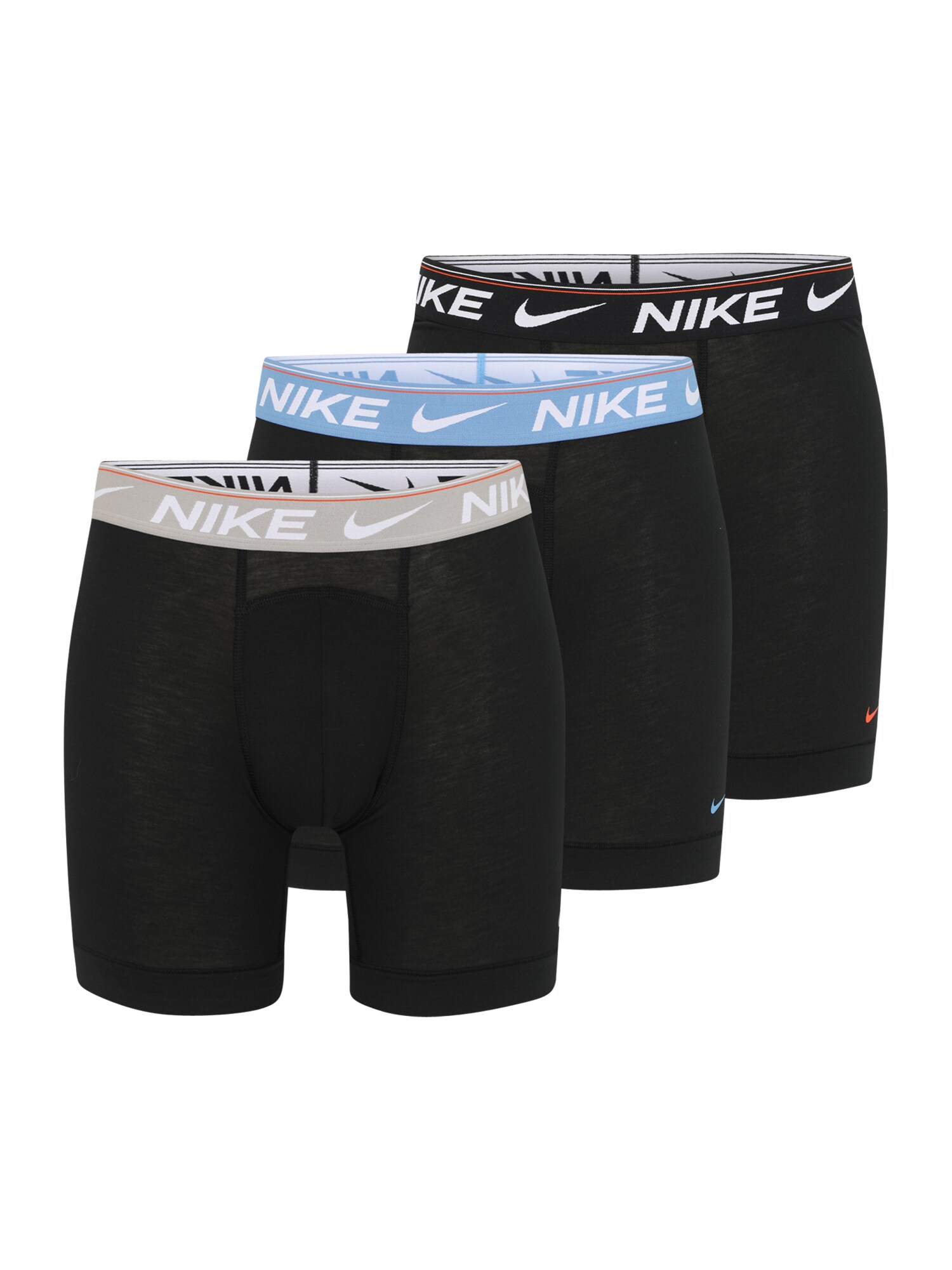 NIKE Chiloți sport  albastru deschis / grej / negru / alb