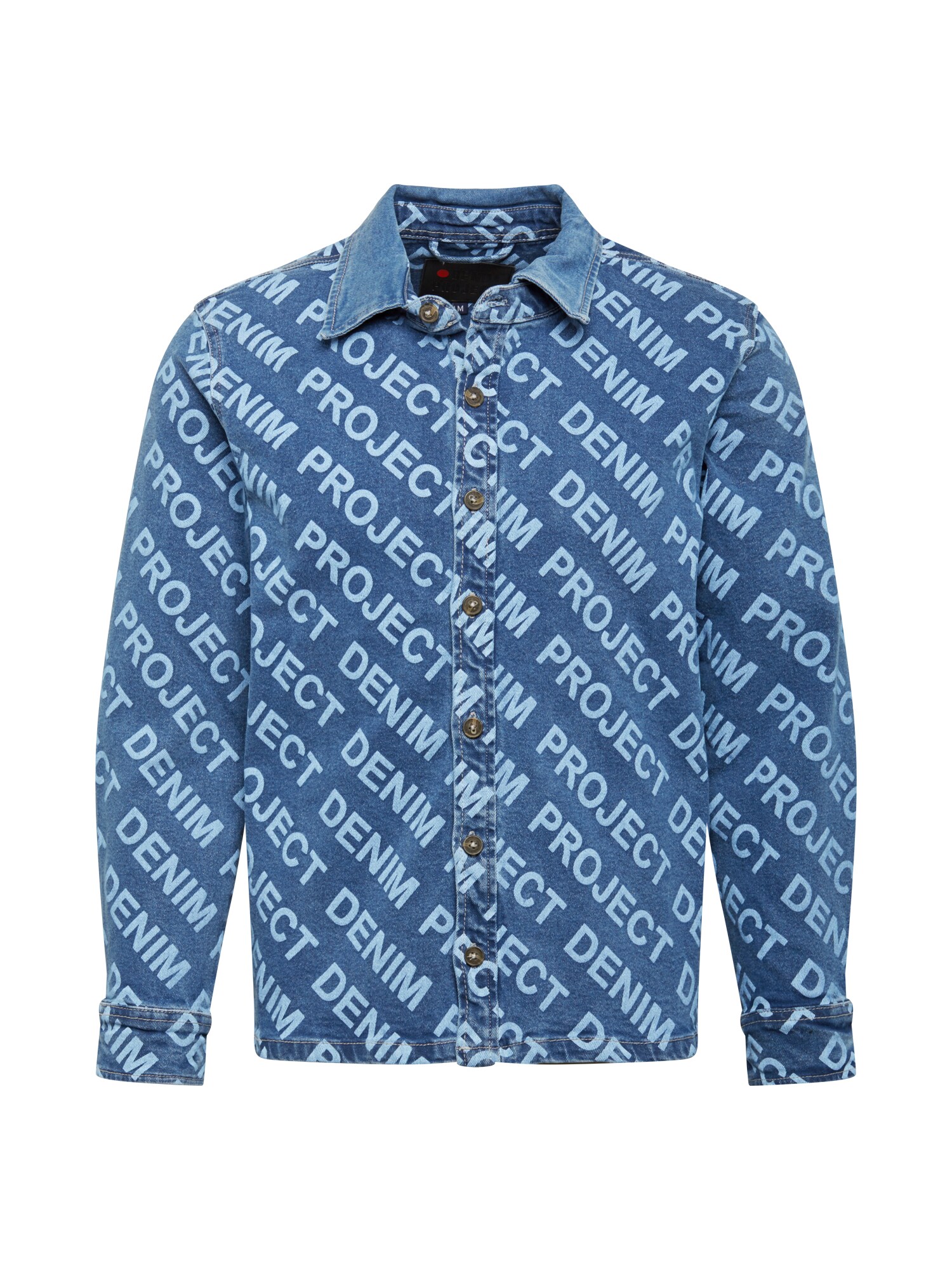 Denim Project Dalykiniai marškiniai  tamsiai (džinso) mėlyna