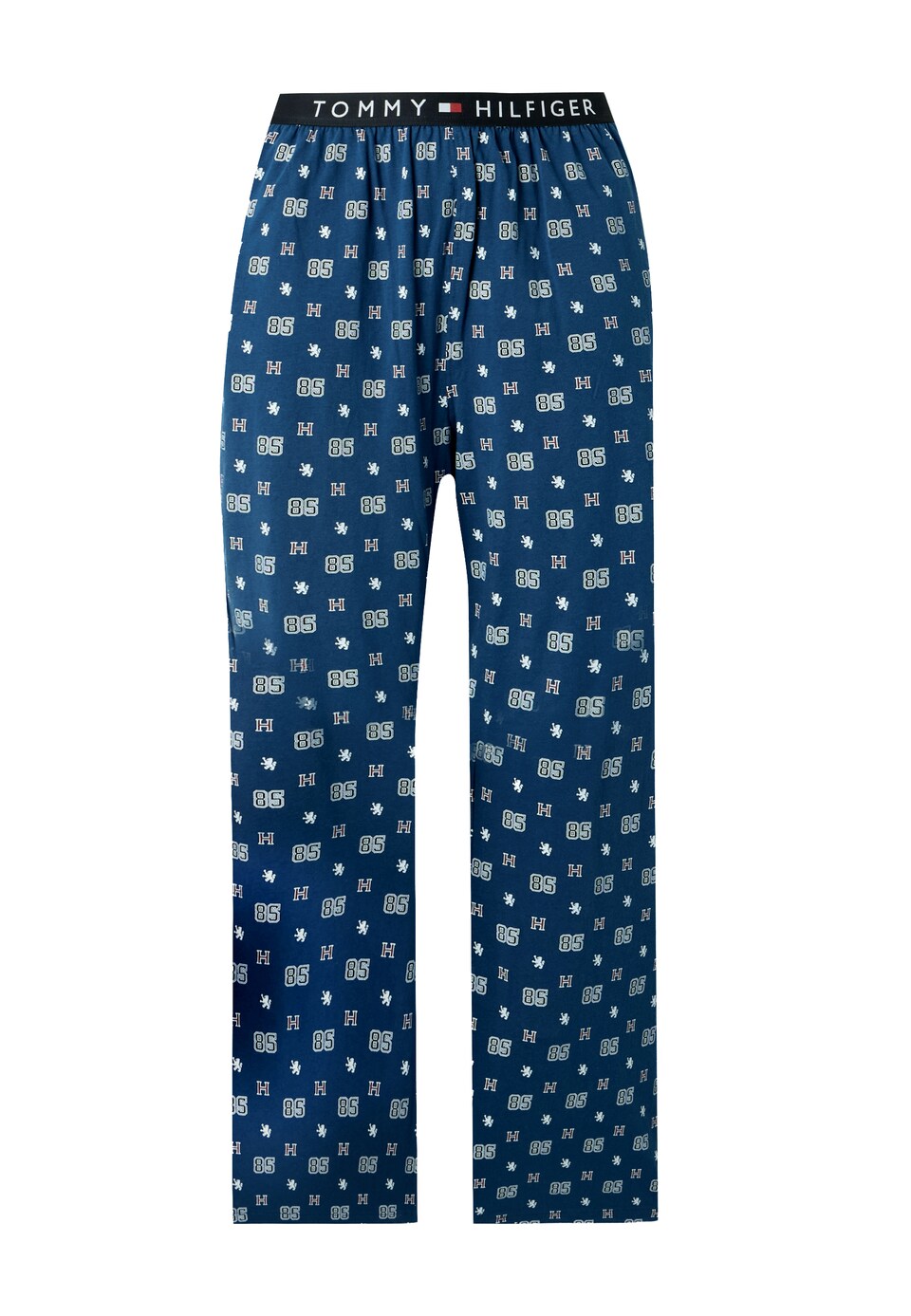 Pyjamasbyxa marinblå / mörkblå / röd