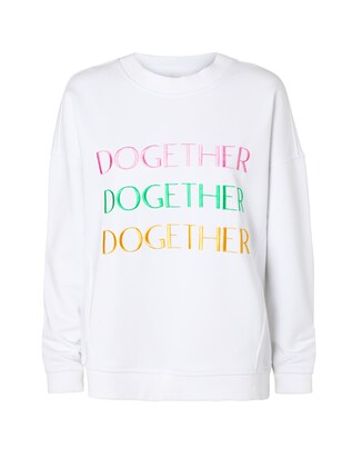 TATUUM Sweatshirt ‘Ginger’ Geel / Groen / Rosa / Wit