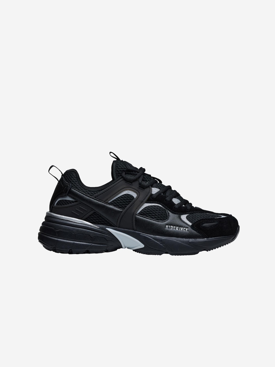 Låg sneaker 'Running 2000 Black Black'