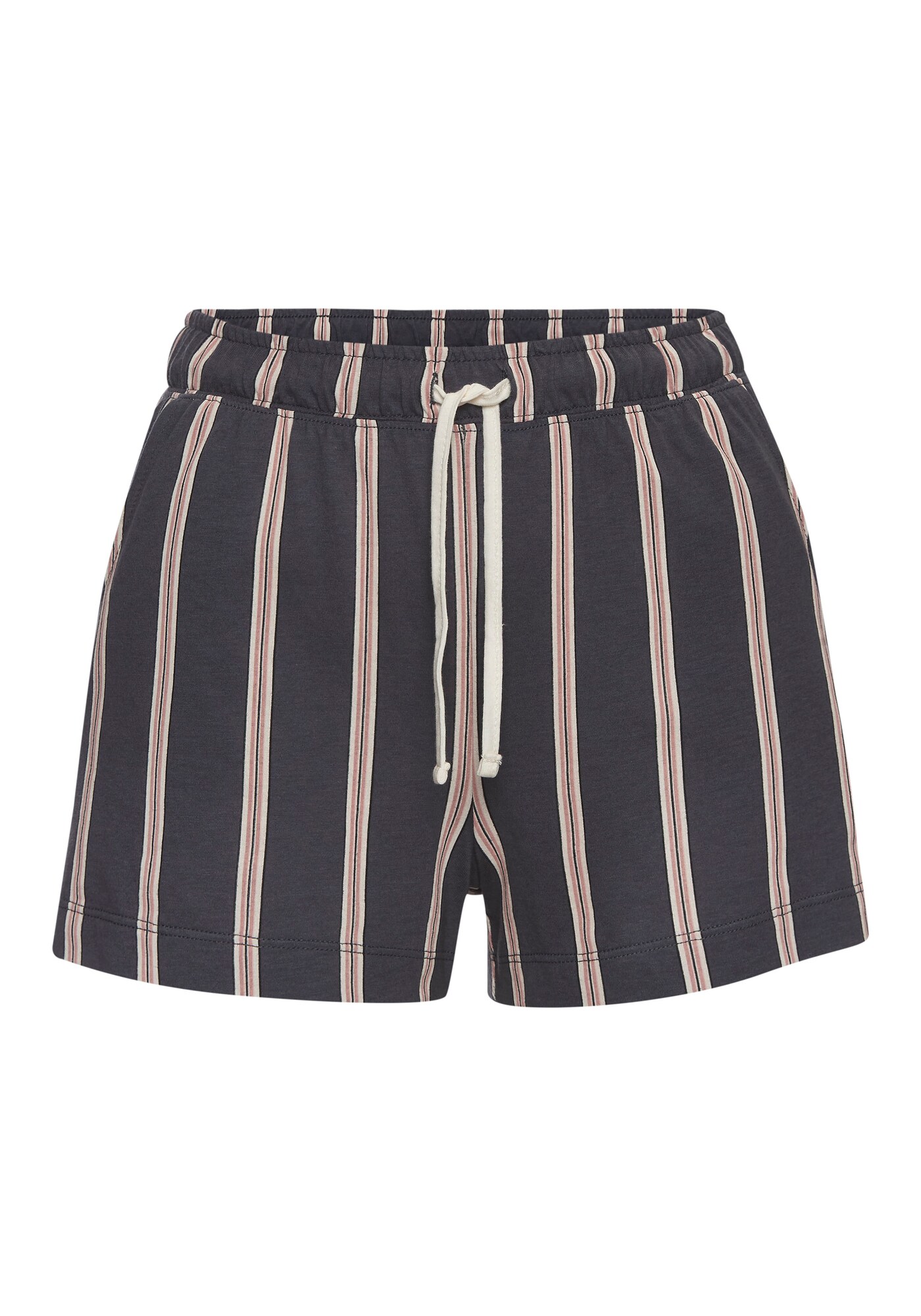 LASCANA Pantaloni scurți  bej deschis / gri metalic / roz pal / negru
