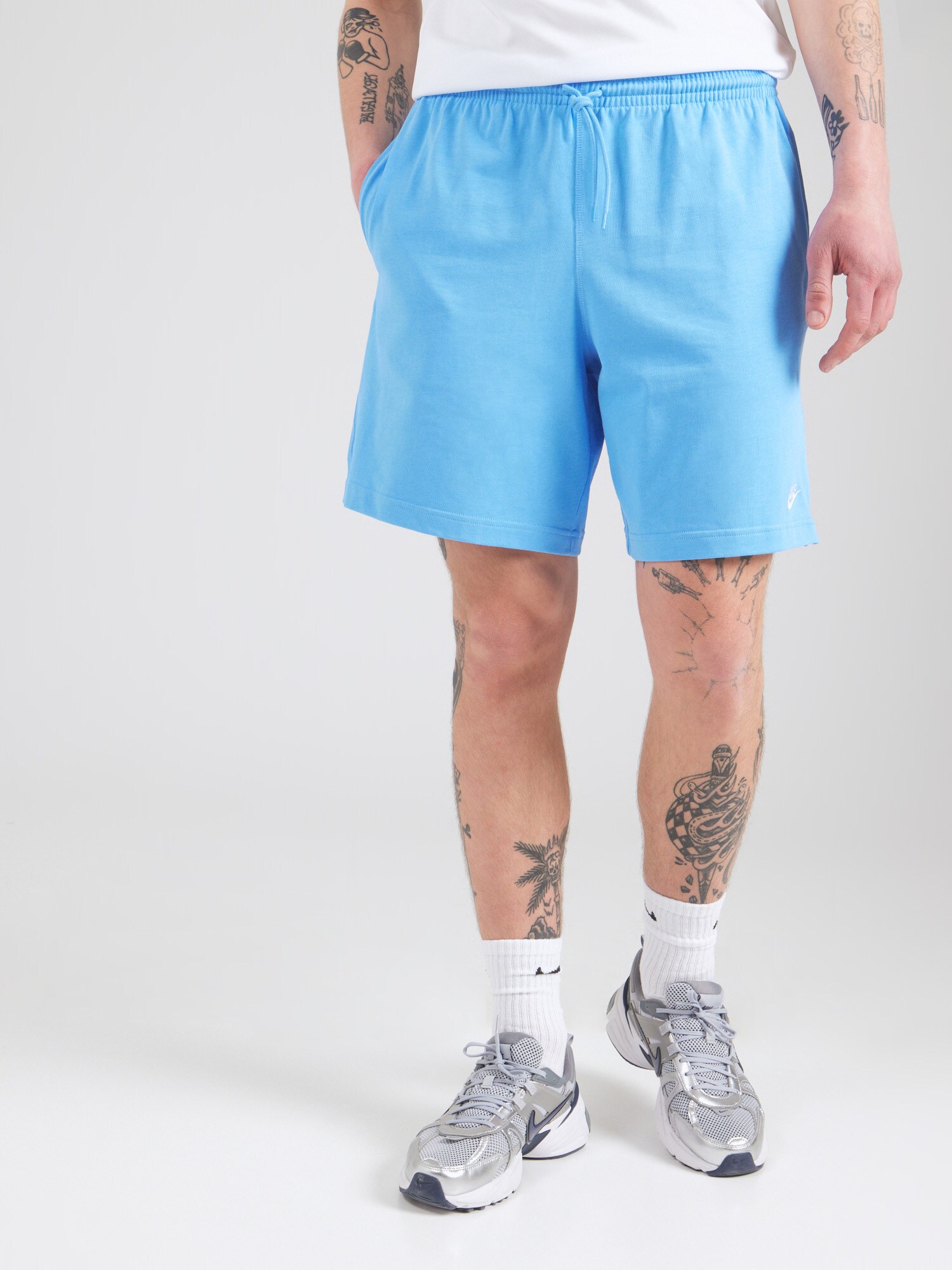 Nike Sportswear Nadrág 'CLUB'  azúr termék 2. képe
