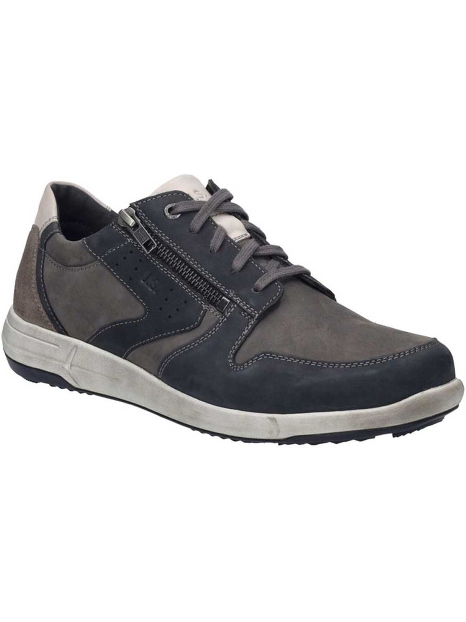 Josef Seibel Schnürschuh Josef Seibel Enrico 20 - Asphalt / Multi Leder