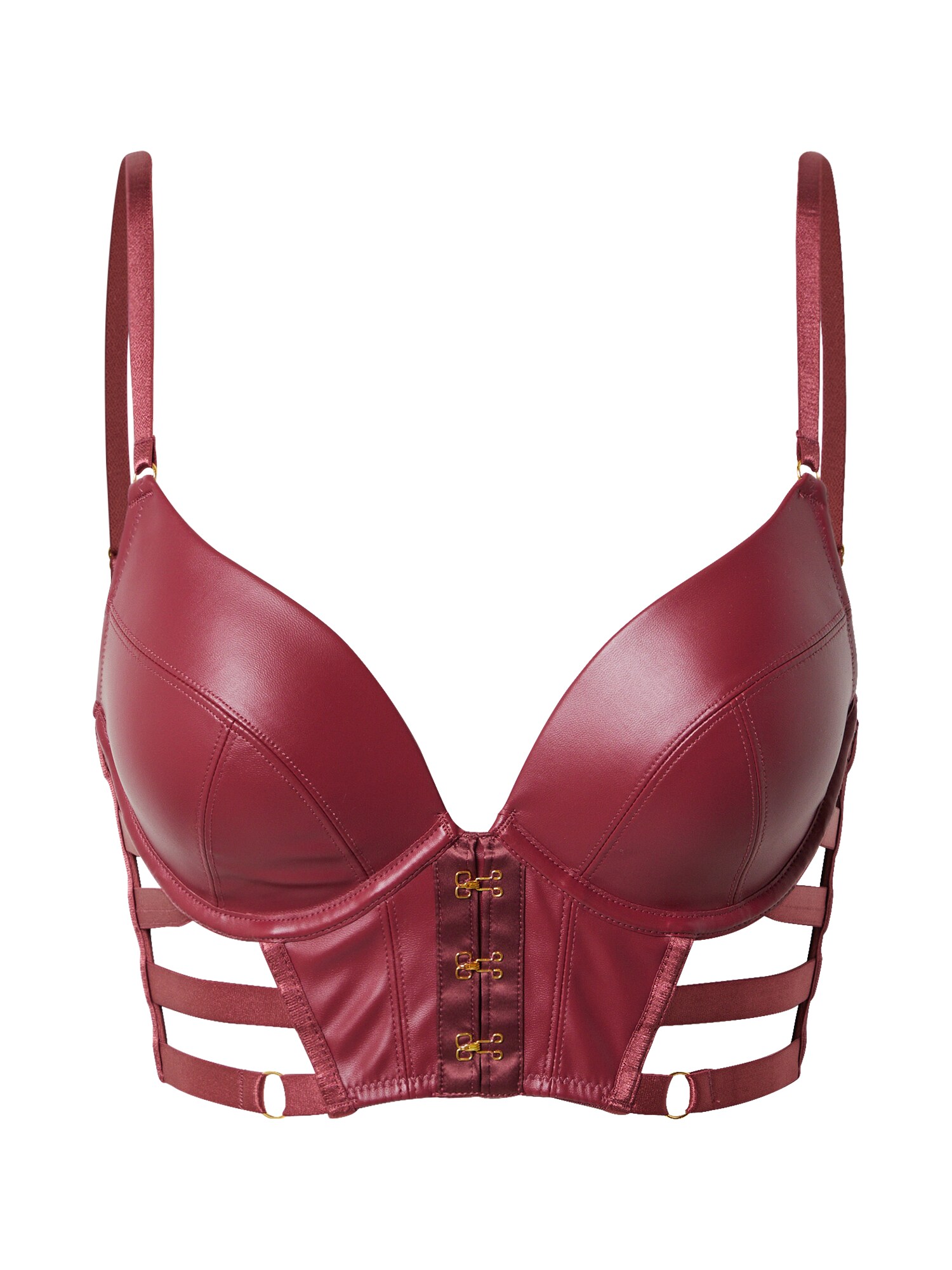 Hunkemöller Prie krūtinės prisegta puokštelė 'Vicky'  tamsiai raudona