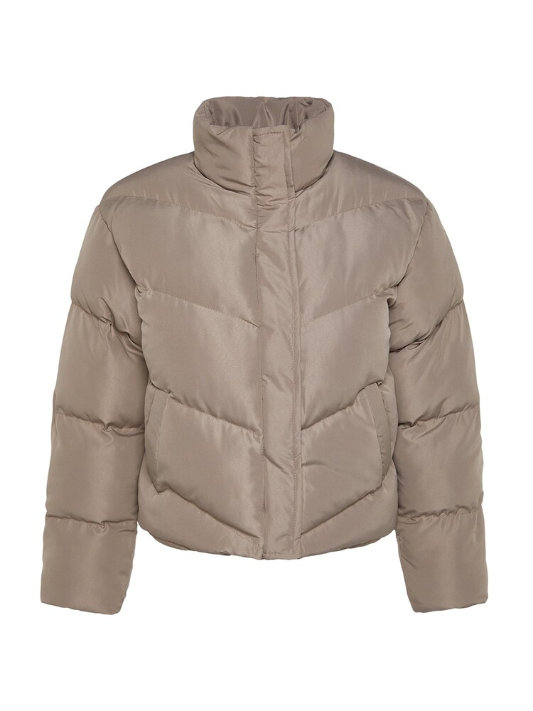 Trendyol Téli dzseki Női barna , Méret L