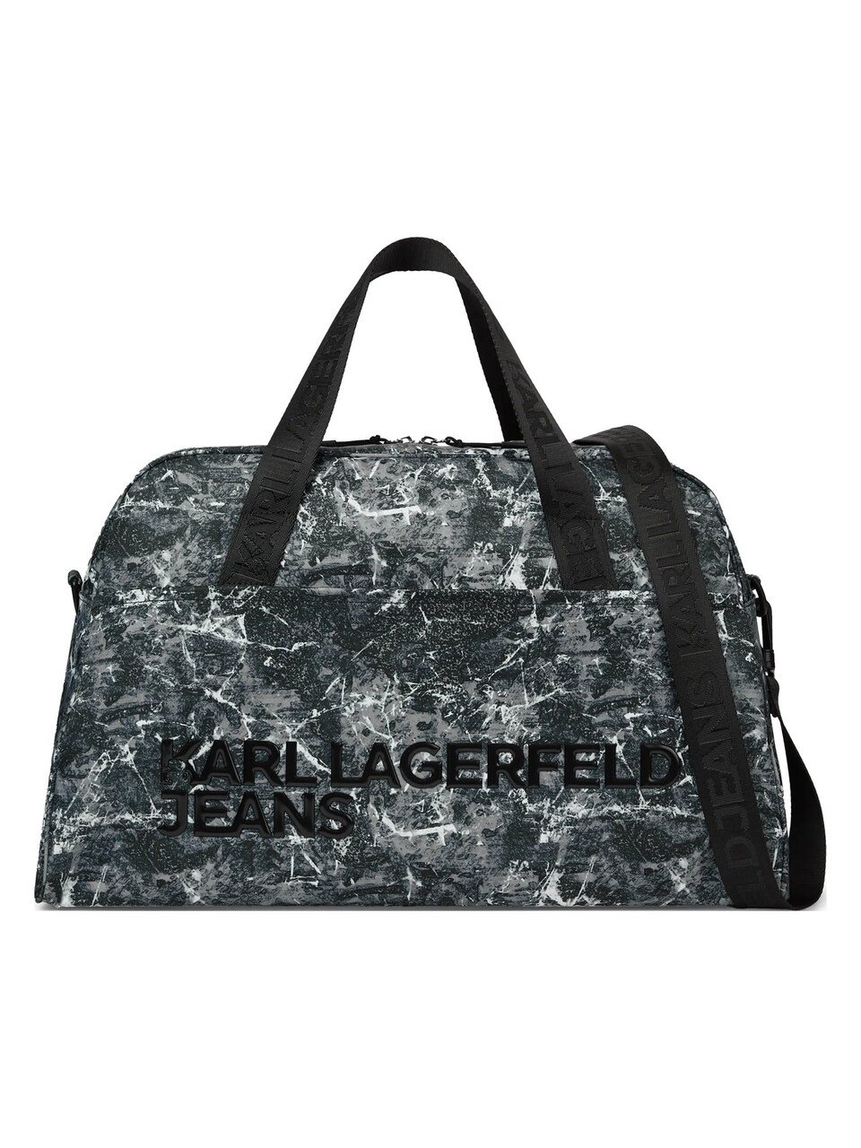 Weekend bag grå / svart