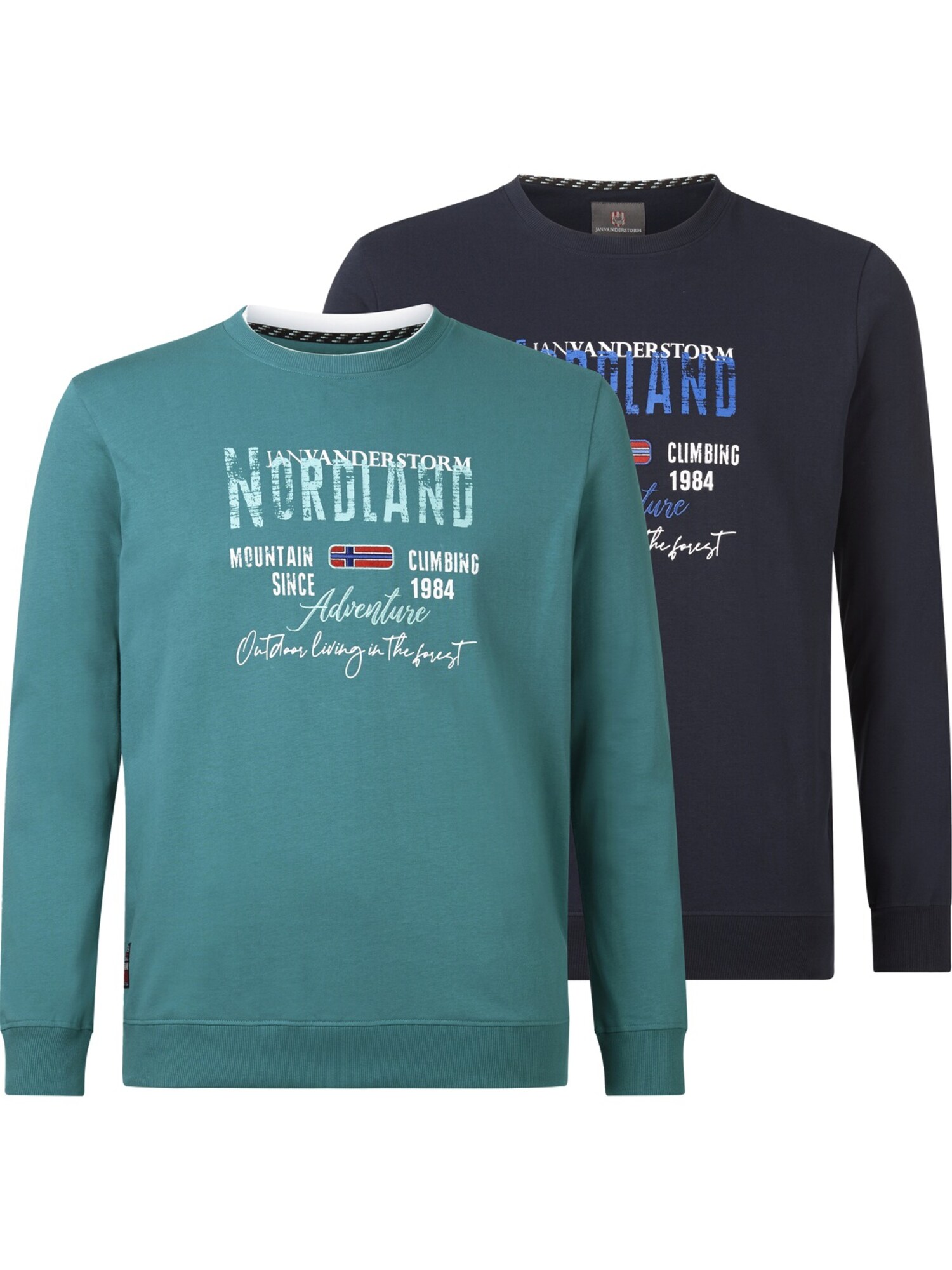 Thumbnail - Doppelpack Sweatshirt ' Botu '