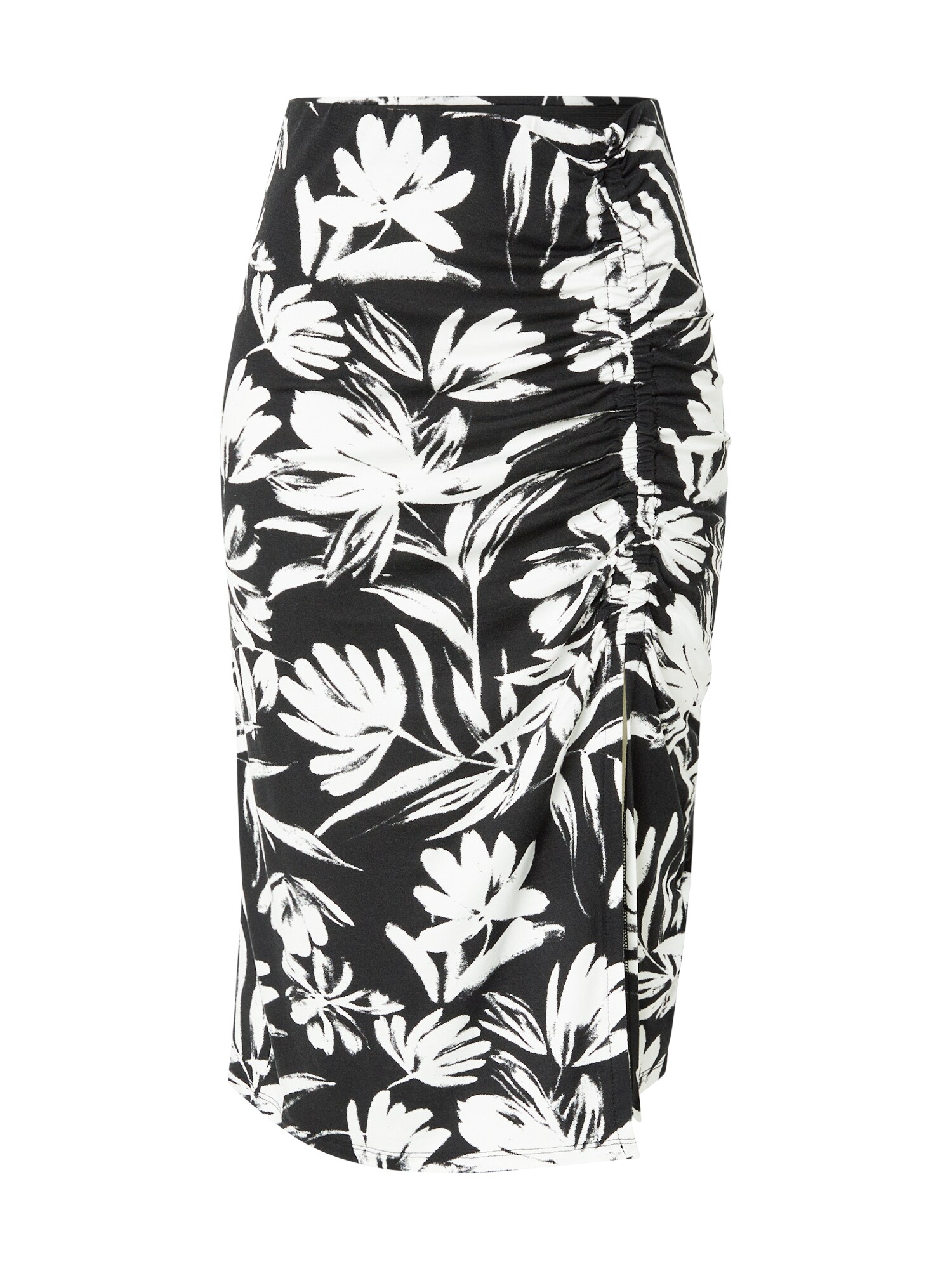 ABOUT YOU Fustă Louisa  negru / alb