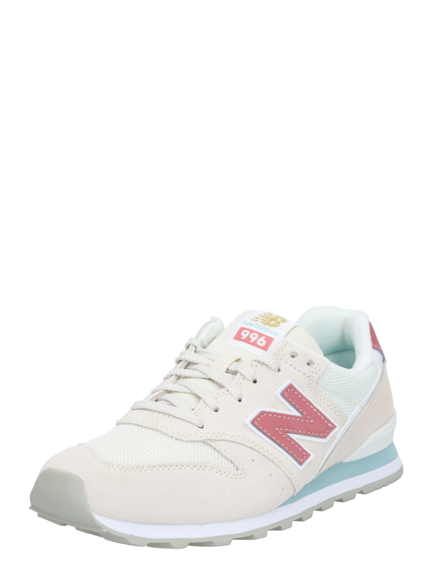 new balance Sportbačiai be auliuko 'WL996'  rožių spalva / balta / gelsvai pilka spalva
