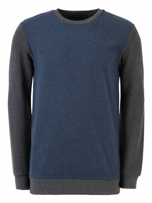 Buratti Sweatshirt Blauw / Grijs gemêleerd