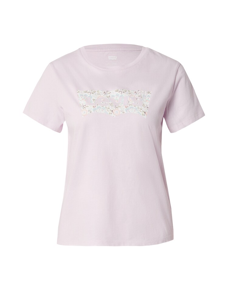 LEVI'S T-Shirt 'The Perfect' Damen Größe XS blau / flieder / pfirsich / offwhite