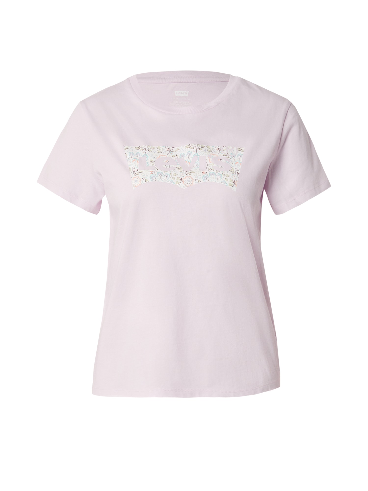 LEVI'S ® Tricou 'The Perfect'  albastru / mov liliachiu / portocaliu piersică / alb murdar