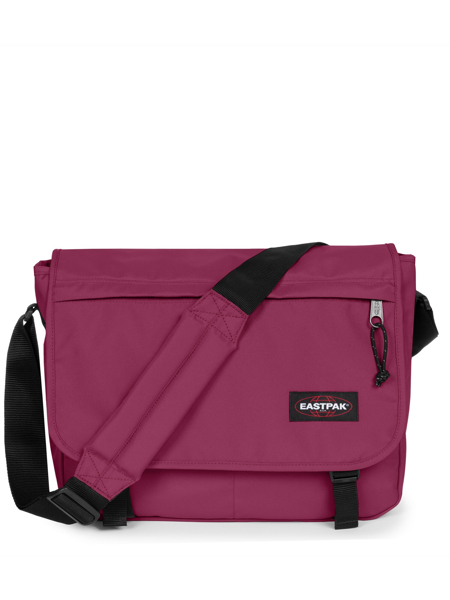 EASTPAK Messenger Delegate +  roșu-violet / negru / alb