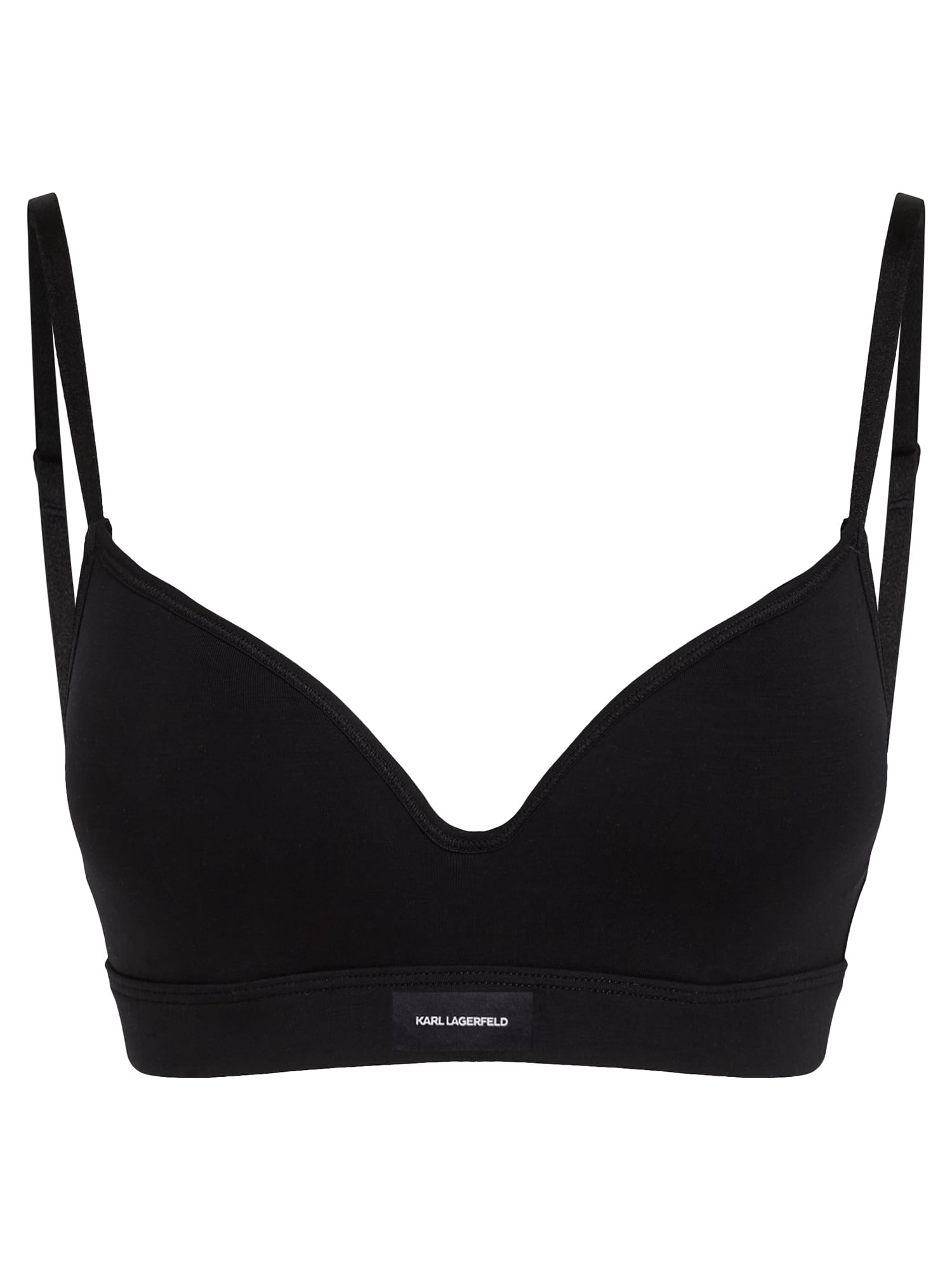 Karl Lagerfeld Sutien ESSENTIAL  negru / alb