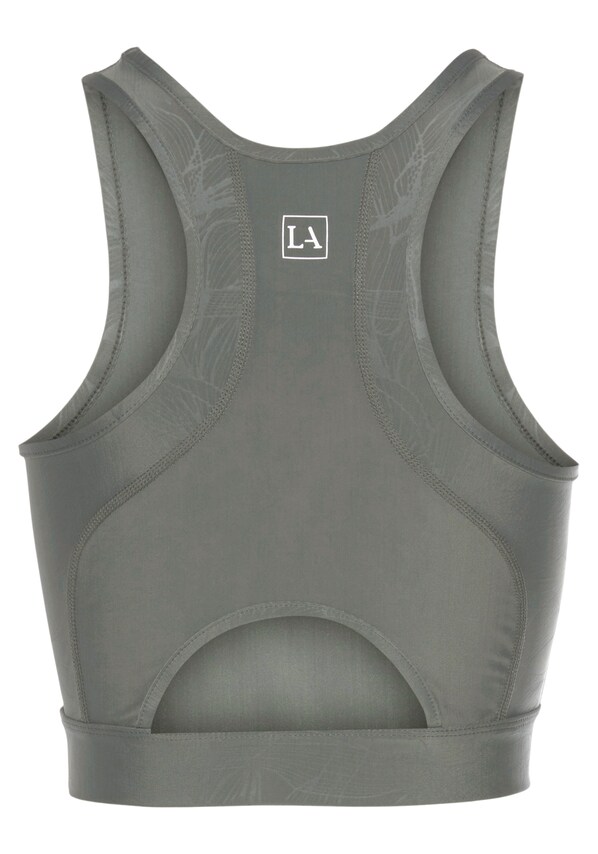 LASCANA ACTIVE, Sport top, szürke, 6 kép a 6 közül