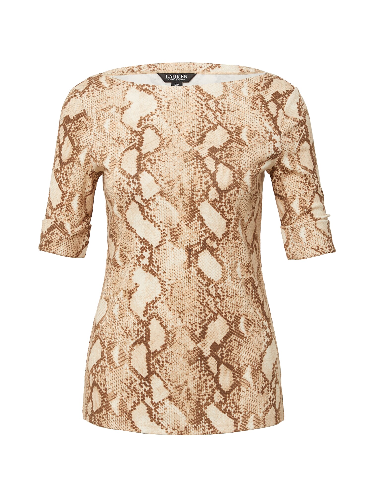 Lauren Ralph Lauren Tricou 'JUDY'  bej / maro