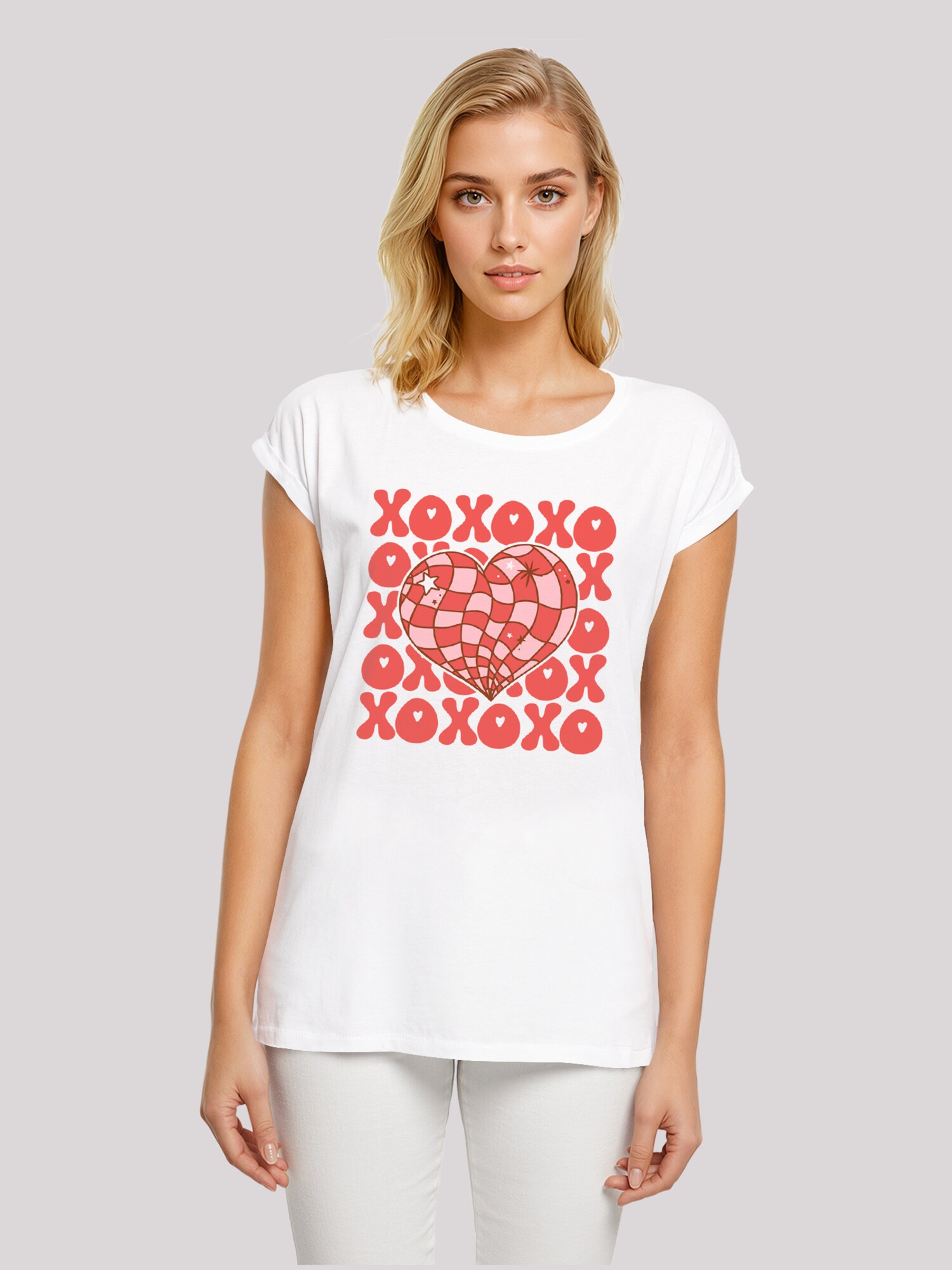 Thumbnail - F4NT4STIC T-Shirt XOXO Herz Love