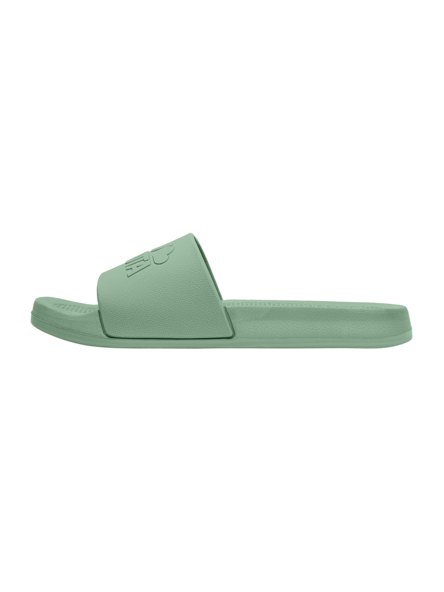 Strand-/badsko 'Kubota Women's Slip-On Light Green Basic Plain Pool Slides'