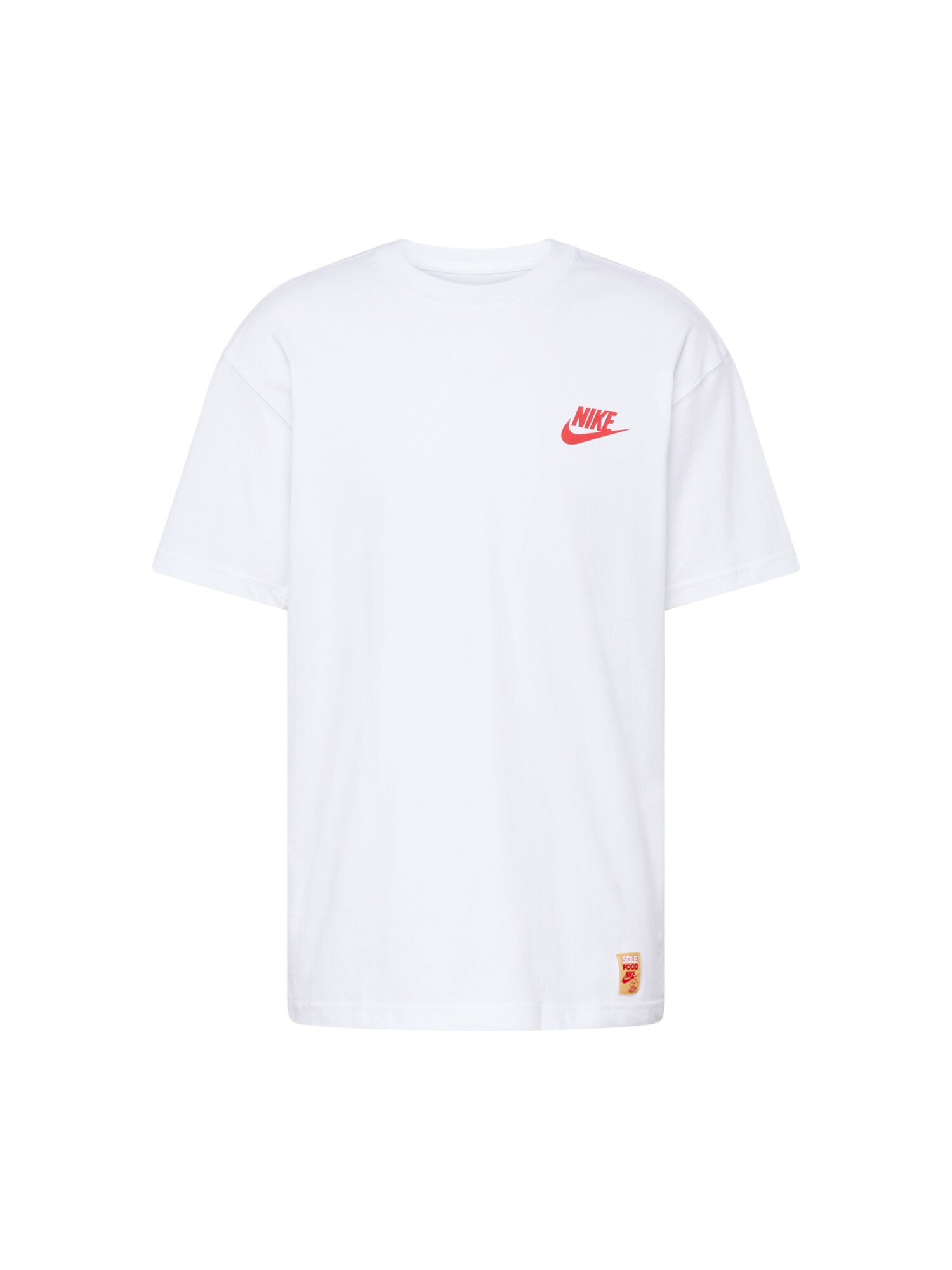 Nike Sportswear Majica  pastelno rumena / brusnica / bela