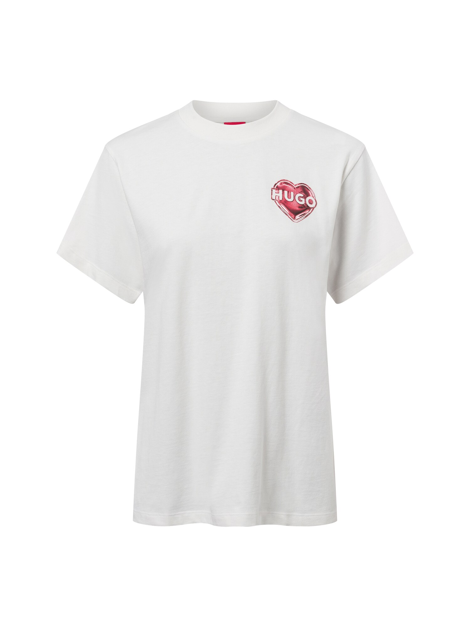 HUGO Póló 'Vintage Tee_14'  gitt / cseresznyepiros akciós termékkép 1