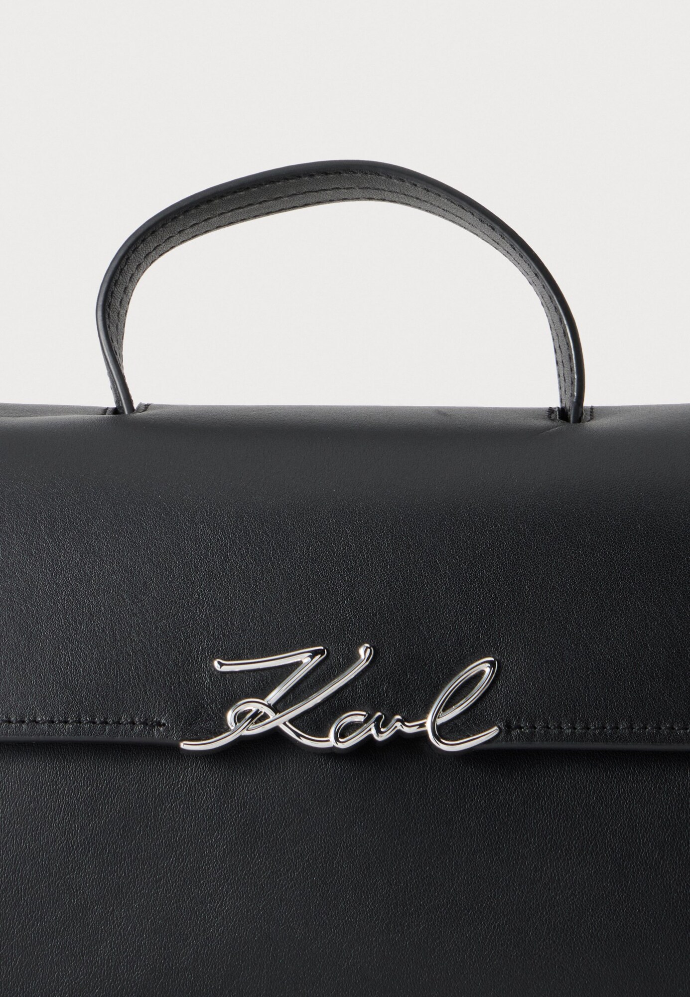 Karl Lagerfeld Bolso de hombro 'SIGNATURE'  negro – imagen 6