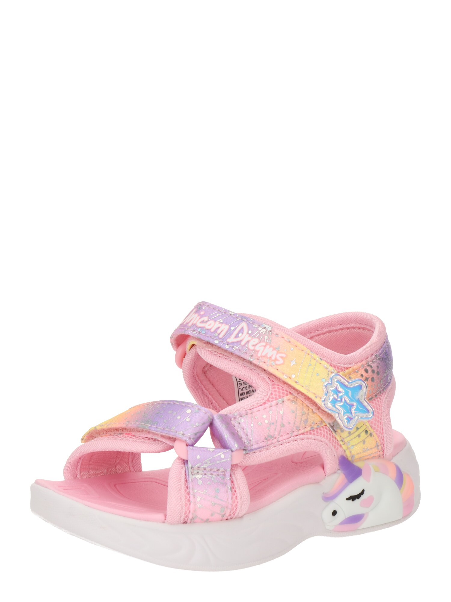 Skechers Kids Sandále 'Unicorn Dreams'  svetlomodrá / žltá / levanduľová / pitaya