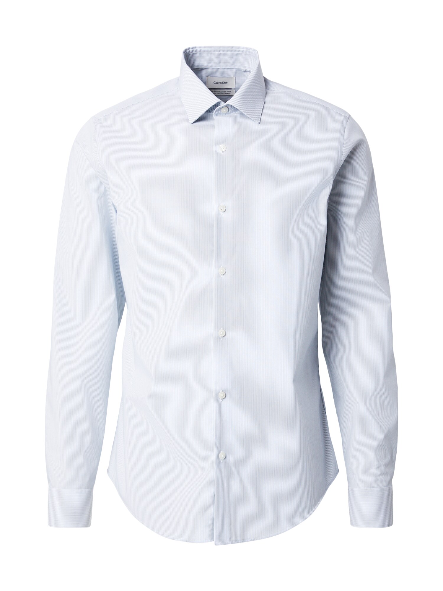Calvin Klein Cămașă albastru porumbel / negru / alb