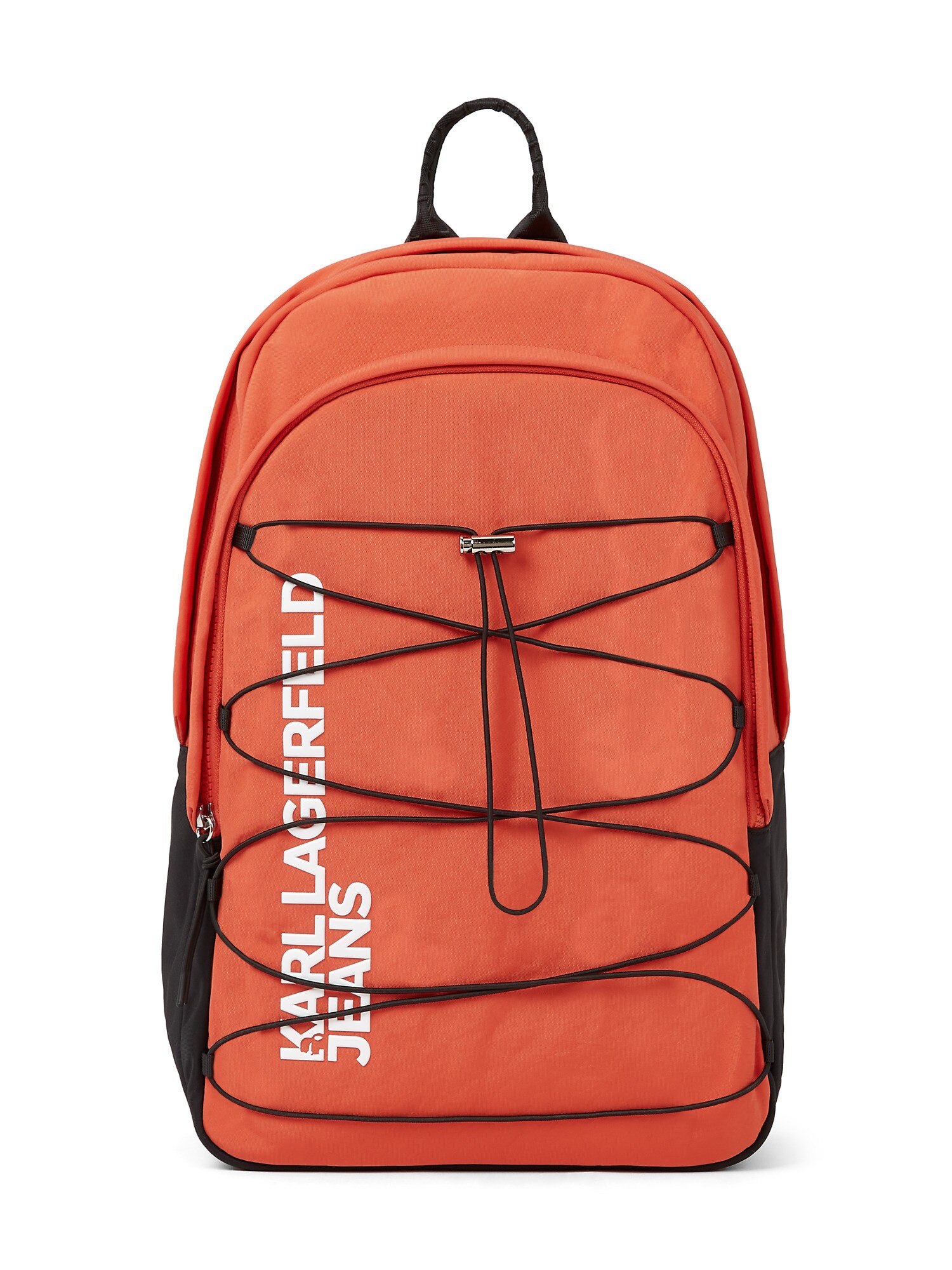 KARL LAGERFELD JEANS Rucsac  roșu orange / alb