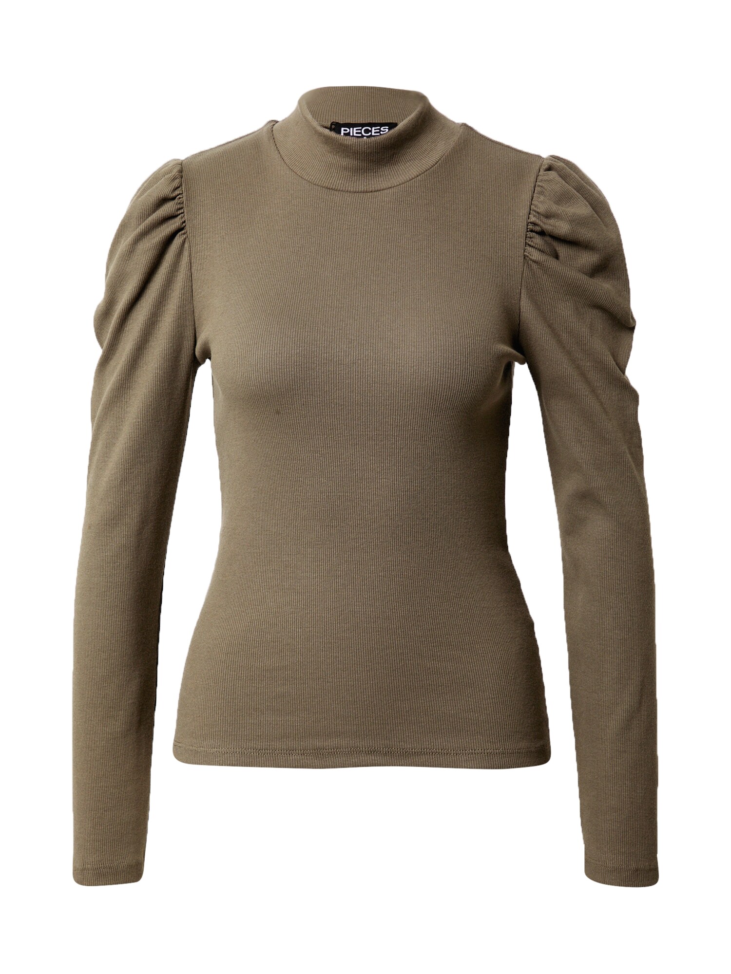 PIECES Marškinėliai 'Anna'  tamsiai žalia