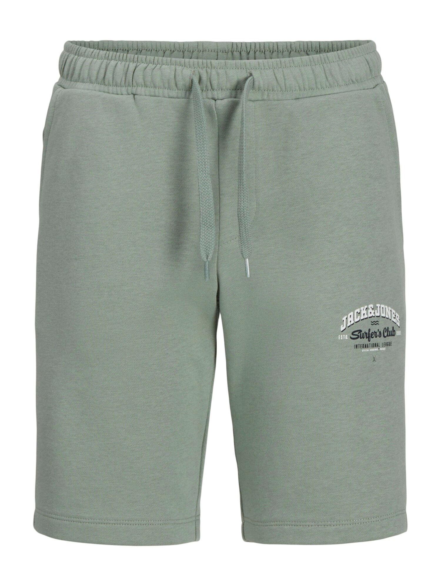 JACK & JONES MINI Pantaloni  verde pastel / negru / alb